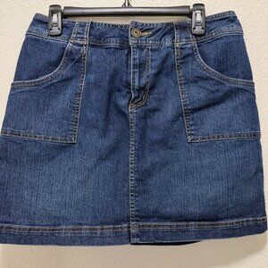 St John's Bay stretch denim skort, size 12